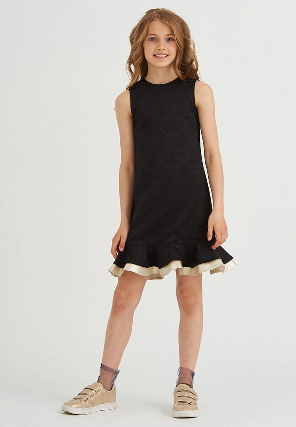 Платье Smena черный, размер 164, фото 5