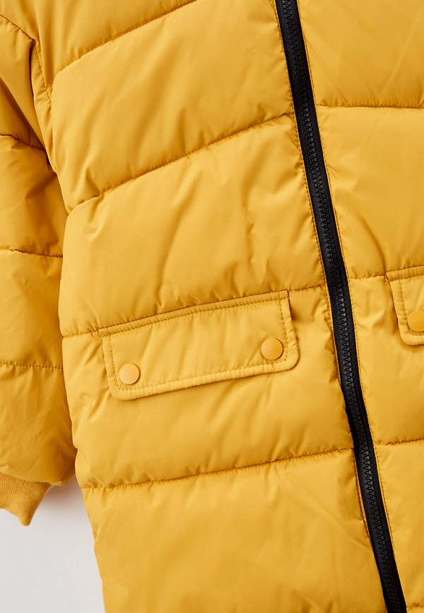 Куртка для девочки утепленная Sela цвет желтый  Фото 3