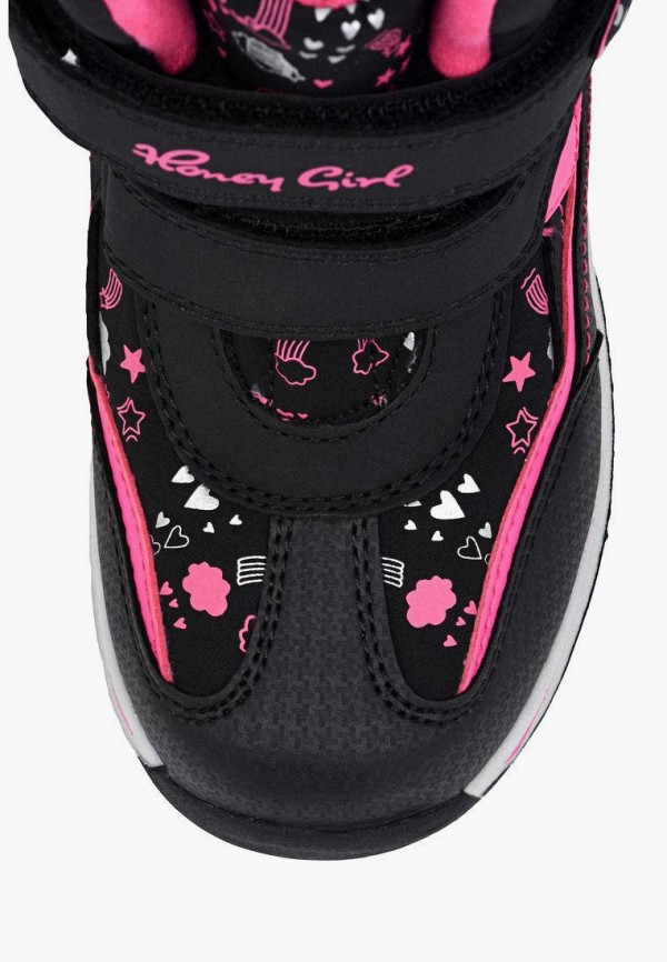 Ботинки для девочки Honey Girl цвет черный  Фото 6