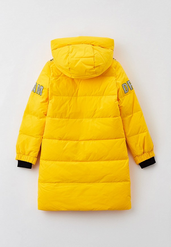 Куртка для девочки утепленная и сумка Fobs цвет желтый  Фото 2