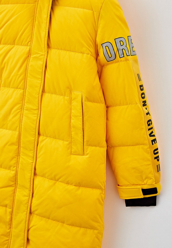 Куртка для девочки утепленная и сумка Fobs цвет желтый  Фото 3