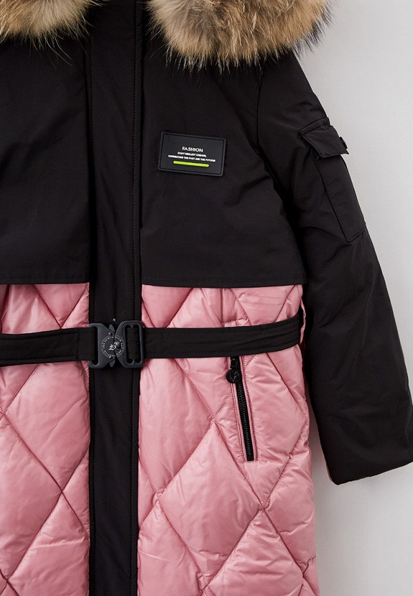 Куртка для девочки утепленная Fobs цвет розовый  Фото 3