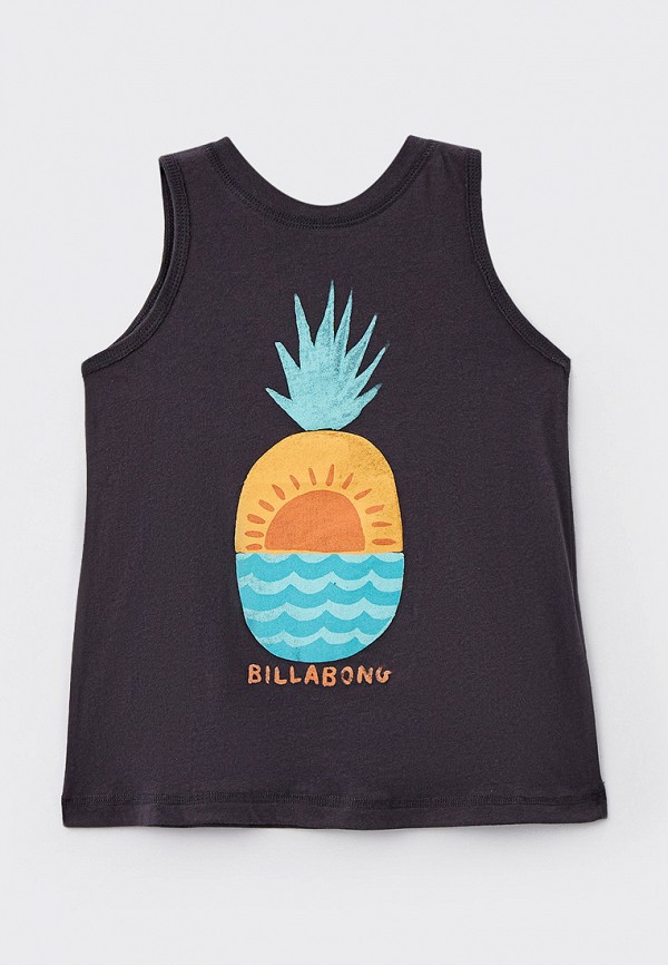 Майка для девочки Billabong цвет серый 