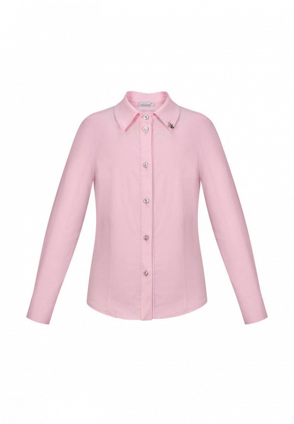 Рубашка для девочки Stylish Amadeo цвет розовый 