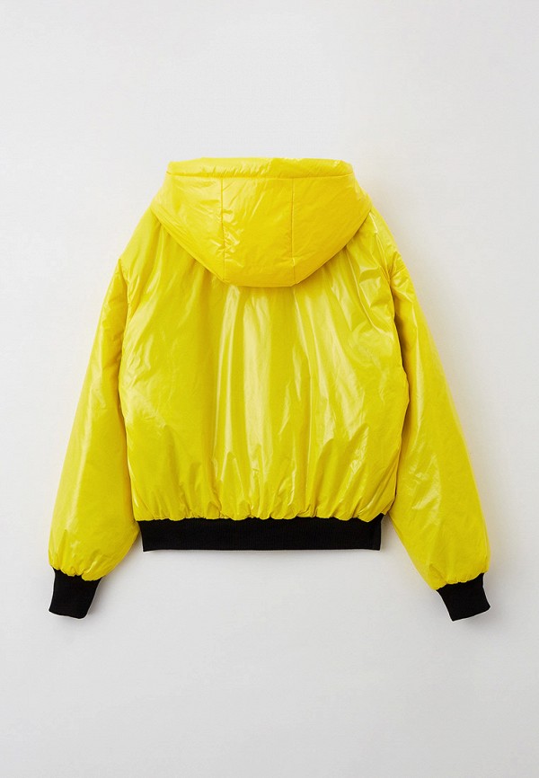 Куртка для девочки утепленная RionaKids цвет желтый  Фото 2