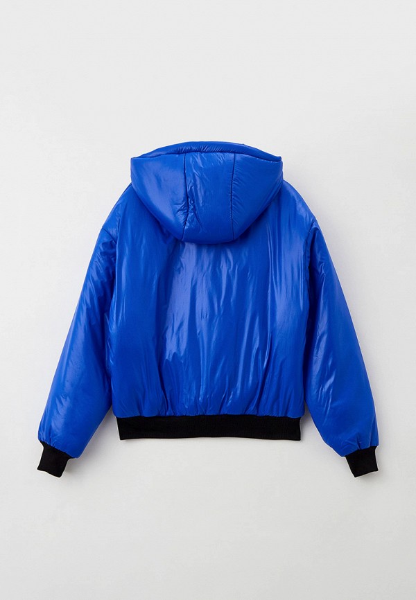 Куртка для девочки утепленная RionaKids цвет синий  Фото 2