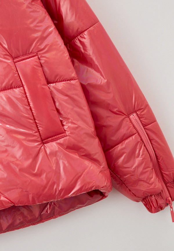Куртка для девочки утепленная RionaKids цвет розовый  Фото 3
