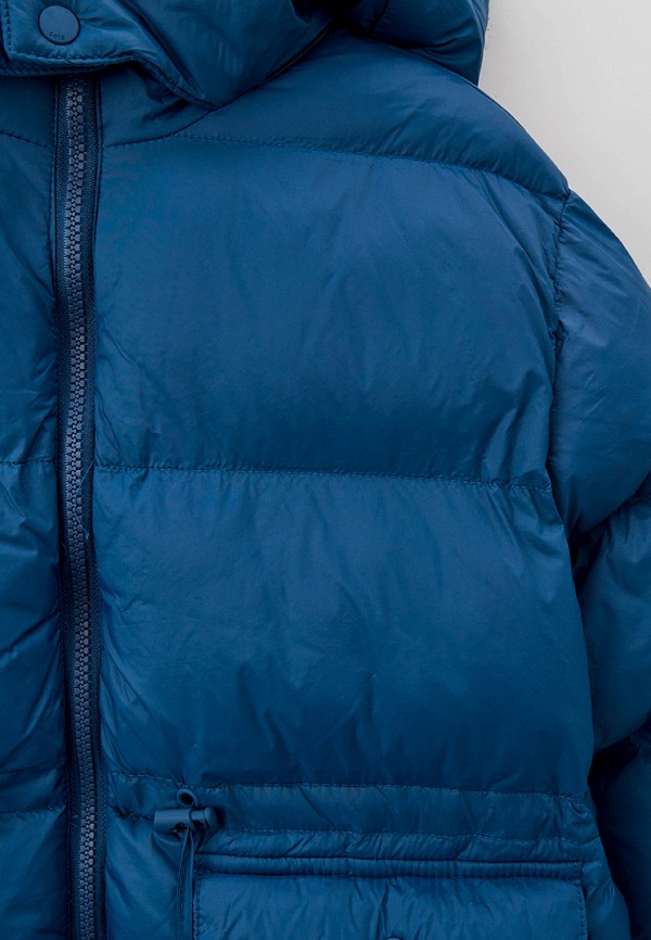 Куртка для девочки утепленная Sela цвет синий  Фото 4
