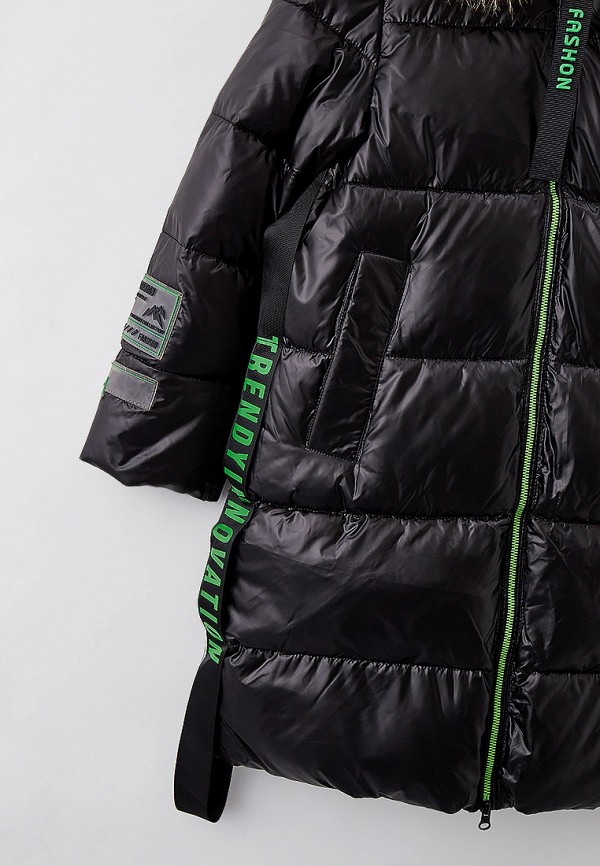 Куртка для девочки утепленная Vitacci цвет черный  Фото 3