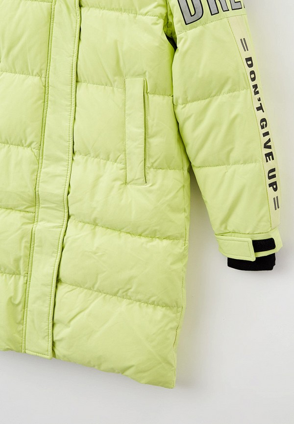 Куртка для девочки утепленная Vitacci цвет зеленый  Фото 3
