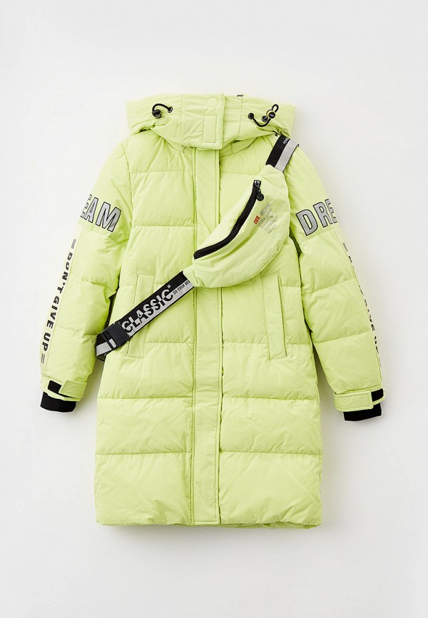 Куртка для девочки утепленная Vitacci цвет зеленый  Фото 4
