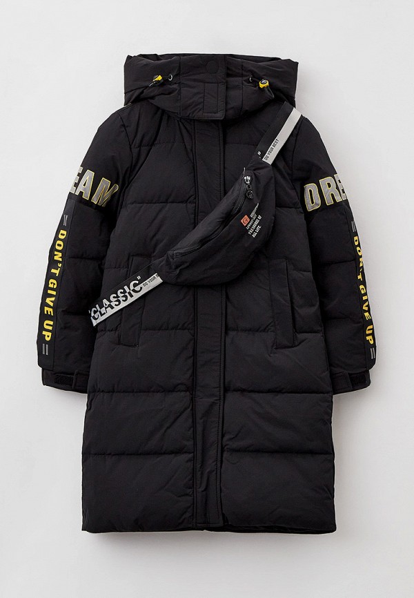 Куртка для девочки утепленная и сумка Vitacci цвет черный  Фото 4