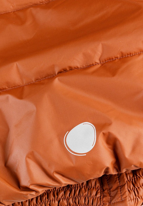 Куртка для девочки утепленная 5.10.15 цвет оранжевый  Фото 5