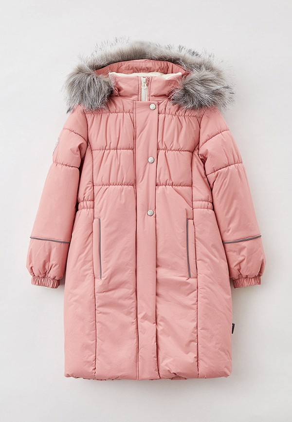 Куртка для девочки утепленная Kisu цвет розовый 