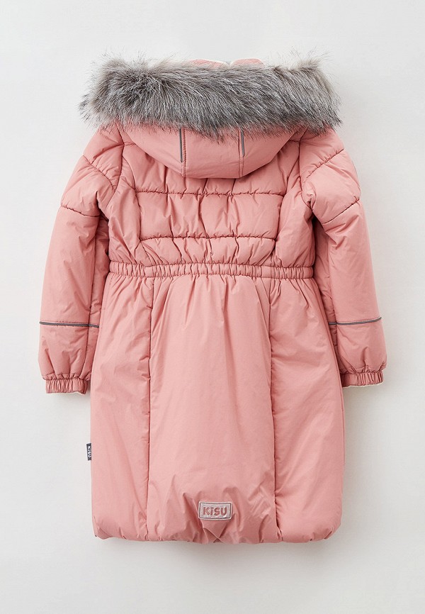 Куртка для девочки утепленная Kisu цвет розовый  Фото 2