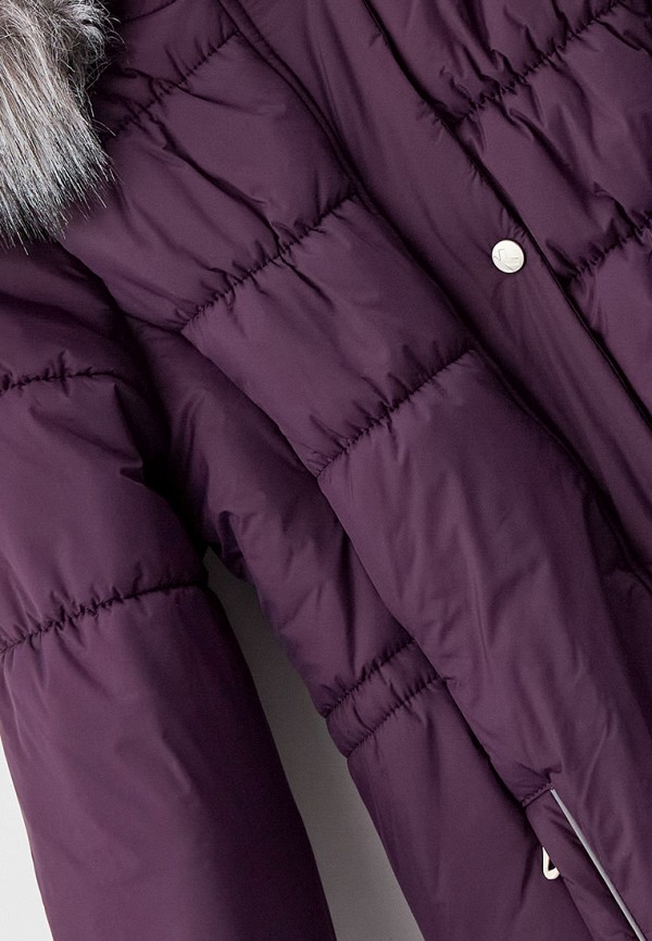 Куртка для девочки утепленная Kisu цвет фиолетовый  Фото 3