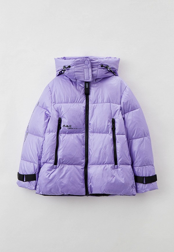 Куртка для девочки утепленная Vitacci цвет фиолетовый 