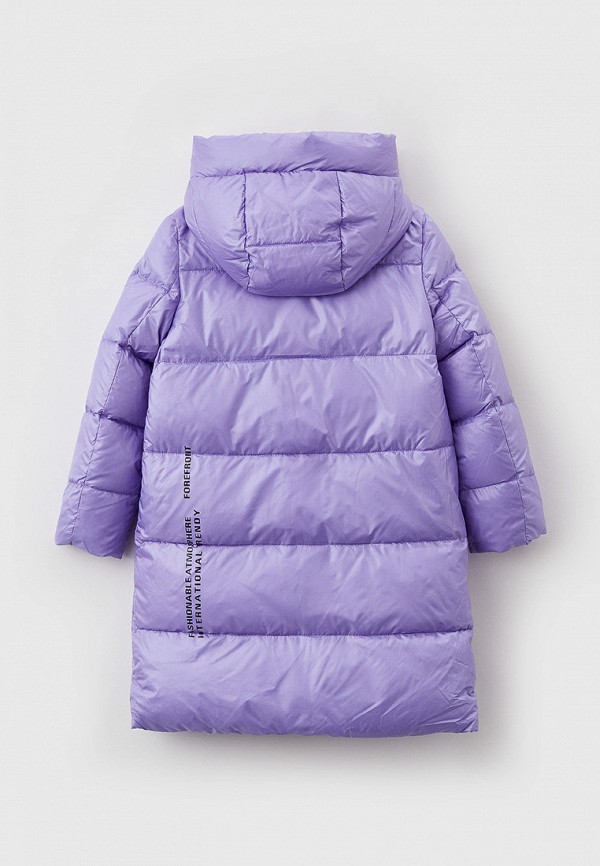 Куртка для девочки утепленная и сумка Vitacci цвет фиолетовый  Фото 2