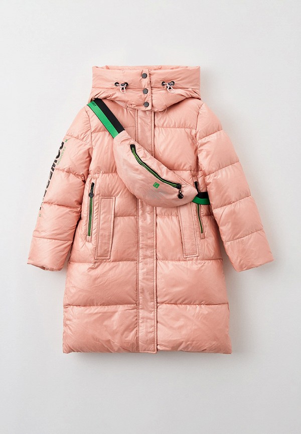 Куртка для девочки утепленная Vitacci цвет розовый  Фото 4