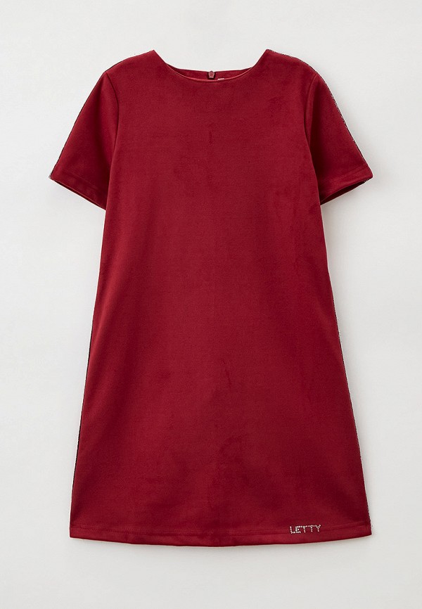 Платья для девочки Letty цвет бордовый 