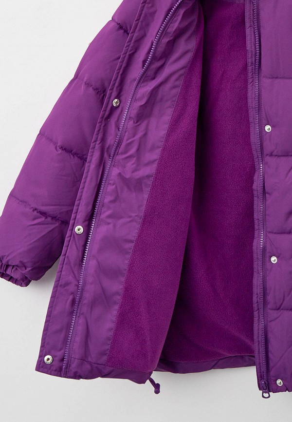 Куртка для девочки утепленная Acoola цвет фиолетовый  Фото 3