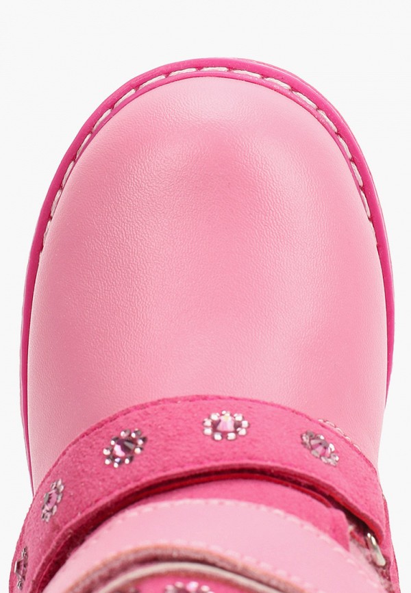 Ботинки для девочки Орленок цвет розовый  Фото 4