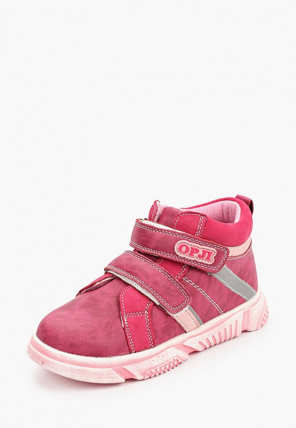 Ботинки для девочки Орленок цвет розовый  Фото 2