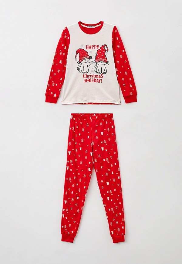 Пижама для девочки Elementarno цвет красный 