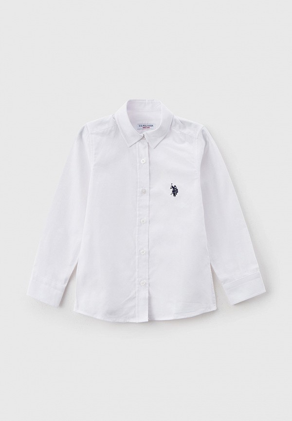 Рубашка для девочки U.S. Polo Assn. цвет белый 