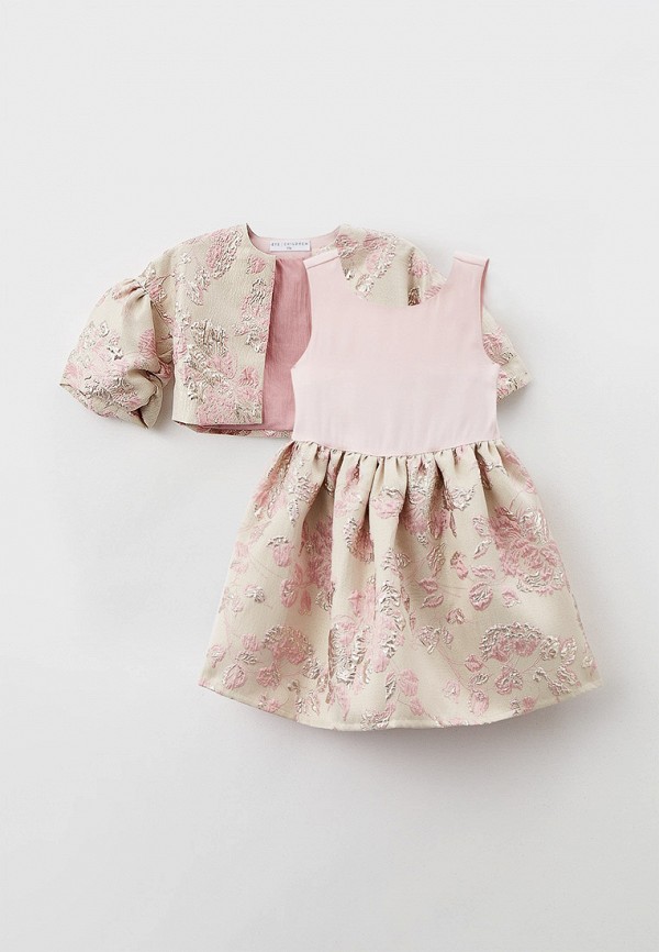 Платья для девочки и болеро Ete Children цвет розовый 