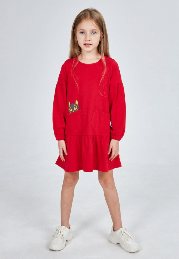 Платья для девочки Kogankids цвет красный  Фото 4