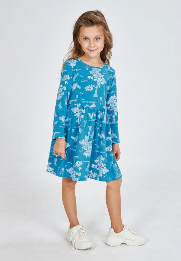 Платья для девочки Kogankids цвет голубой  Фото 4