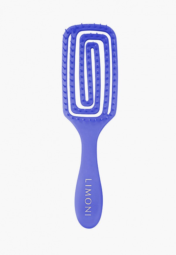 

Расческа Limoni, Синий, для распутывания волос, массажная, детская Bambini