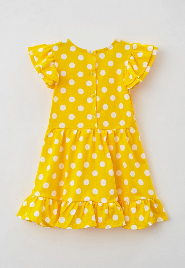Платья для девочки Youlala цвет желтый  Фото 2