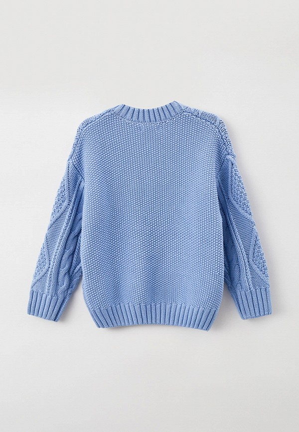 Пуловер для девочки Sela цвет голубой  Фото 2