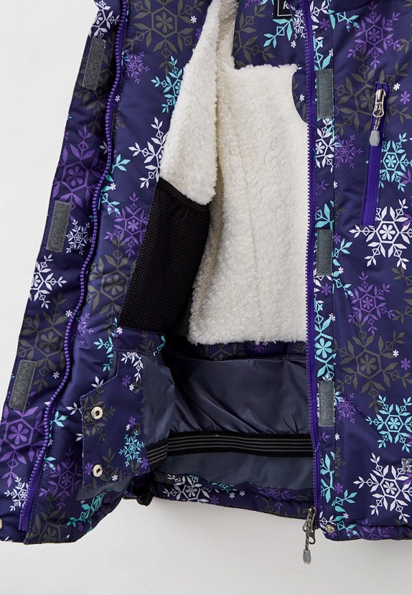 Куртка для девочки горнолыжная Kalborn цвет фиолетовый  Фото 5