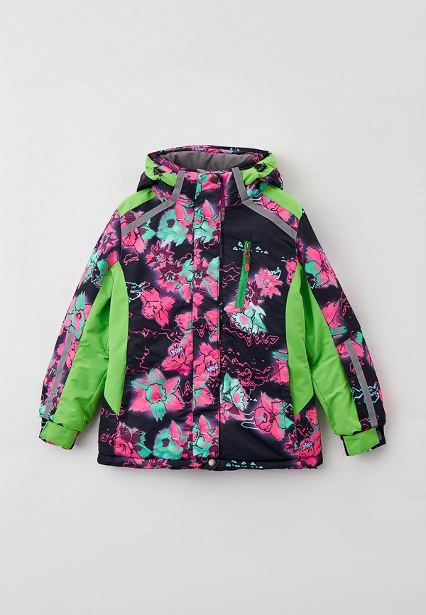 Куртка для девочки горнолыжная Kalborn цвет разноцветный 