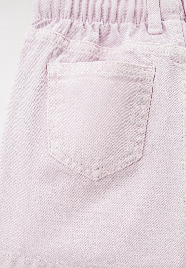 Юбка для девочки джинсовая Sela цвет фиолетовый  Фото 3