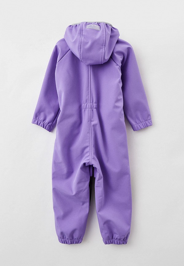 Детский комбинезон утепленный Zukka цвет фиолетовый  Фото 2
