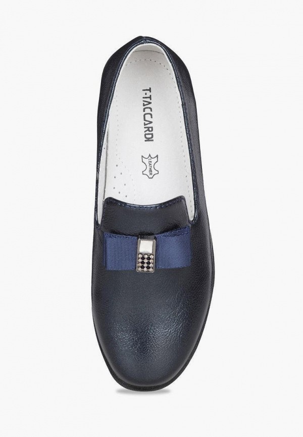 Туфли для девочки T.Taccardi цвет синий  Фото 3