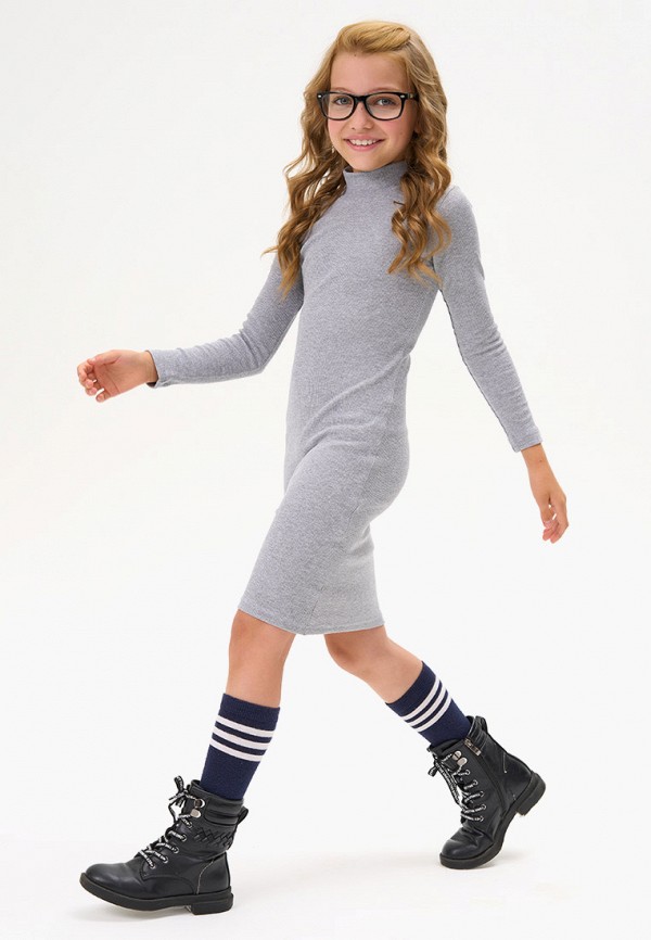 Платье КотМарКот серый, размер 158, фото 4