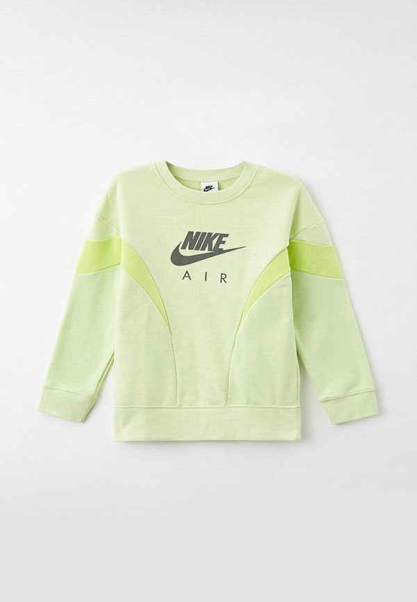 

Свитшот Nike, Зеленый, G NSW AIR FT BF CREW
