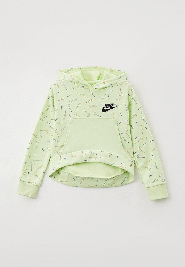 

Худи Nike, Зеленый, G NSW FLC AOP HOODIE