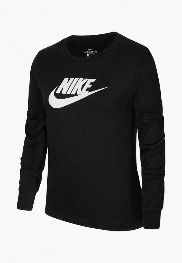 

Лонгслив Nike, Черный, G NSW LS TEE BASIC FUTURA