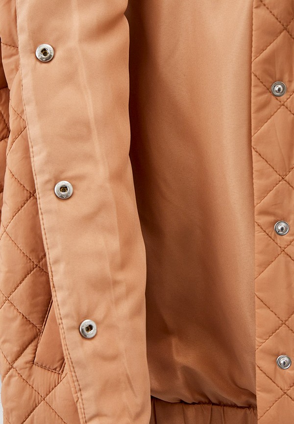 Куртка для девочки утепленная Sela цвет коричневый  Фото 5