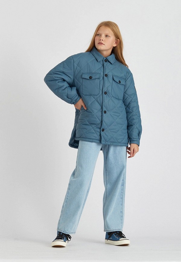 

Куртка утепленная Smena, Синий, oversize