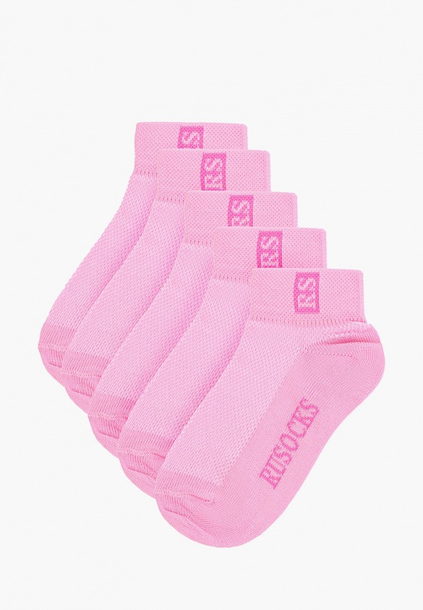 Носки для девочки 5 пар Rusocks цвет розовый 
