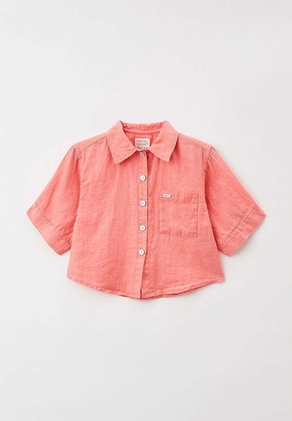 Рубашка для девочки Norveg цвет розовый 