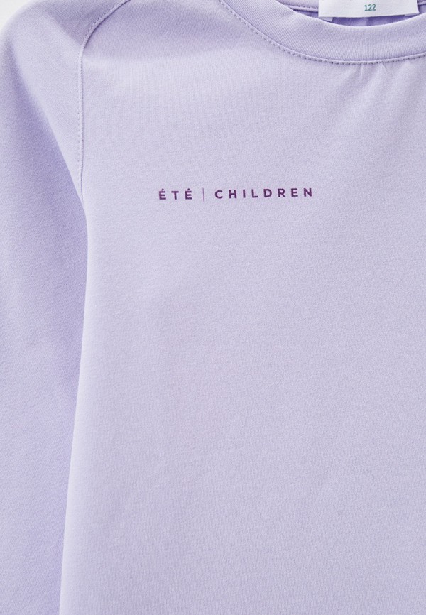 Лонгслив Ete Children фиолетовый, размер 128, фото 3