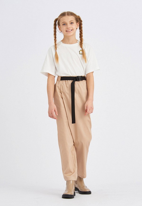 Брюки Smena бежевый, размер 146, фото 4